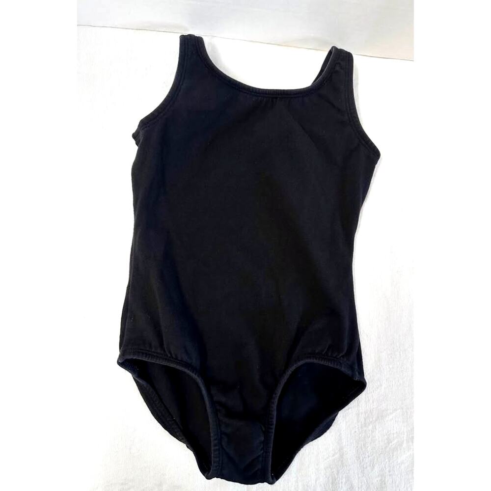 Kid’s Body Wrappers Leotard Dance Gymnastics Tank Black Size 8-10